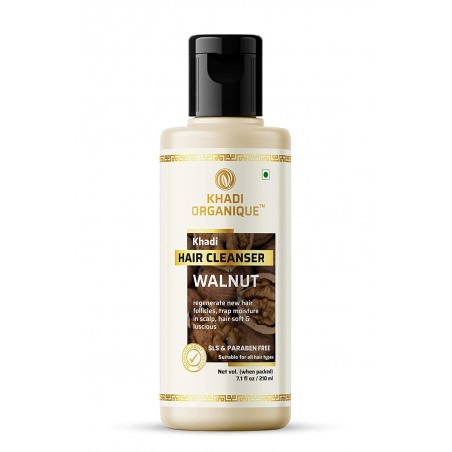 Walnut Hair cleanser - Khadi Organique