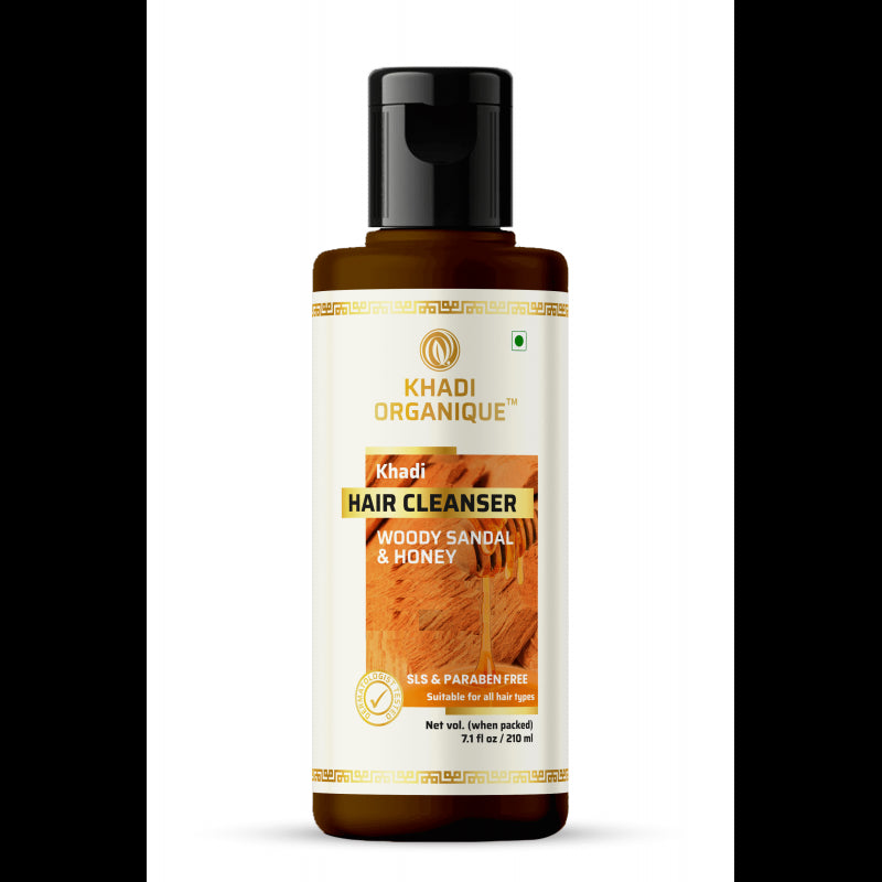 Woody Sandal hair cleanser - Khadi Organique