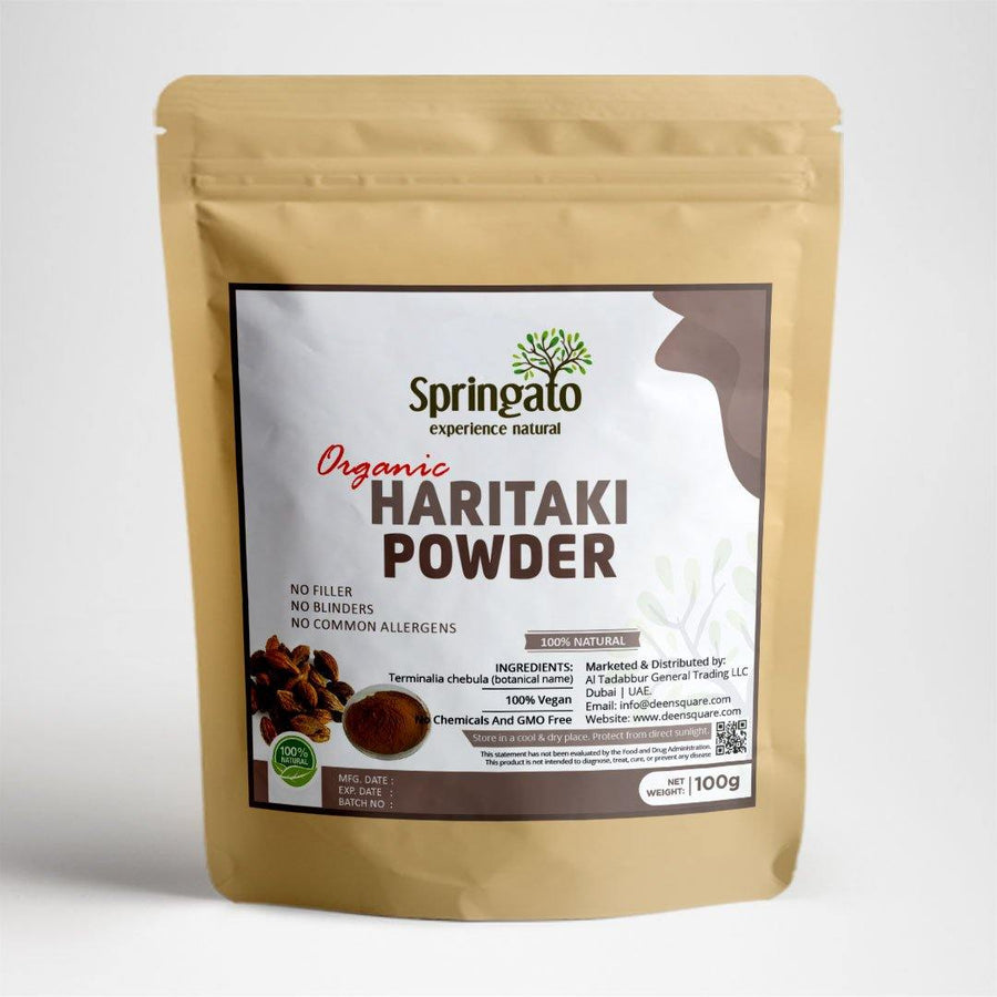 Organic Haritaki Powder - Springato - DeenSquare.com