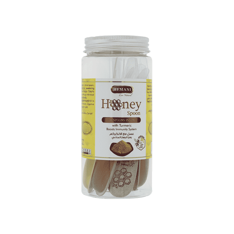 Hemani Honey Spoon With Turmeric - DeenSquare.com