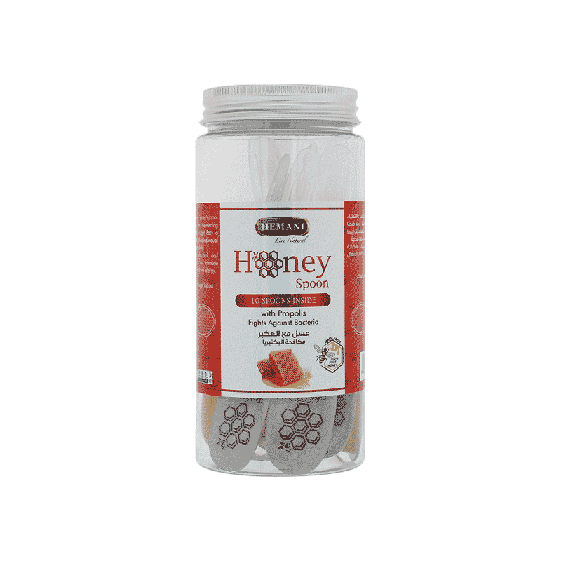 Hemani Honey Spoon With Propolis - DeenSquare.com