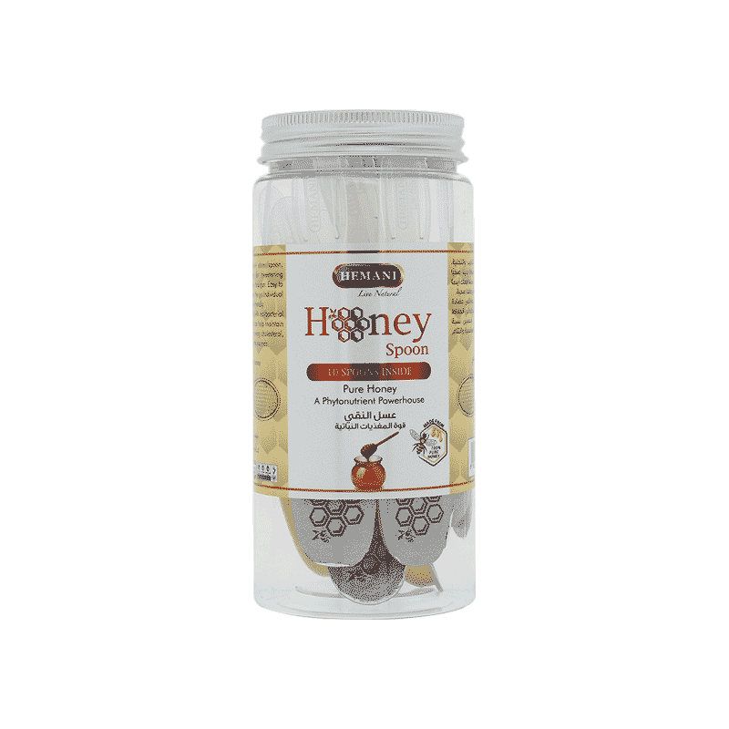 Hemani Honey Spoon With Pure Honey - DeenSquare.com