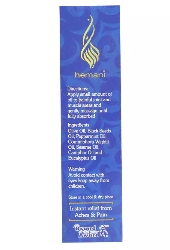 Hemani Shifa Oil - Natural Massage Oil - 3 in 1 - 100ml