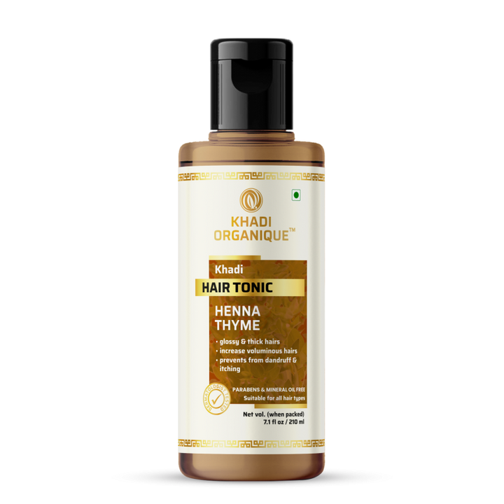 Henna Thyme Hair Tonic - Khadi Organique