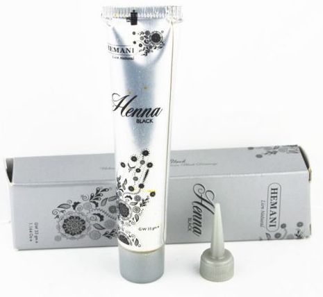 Henna Black Tube for Hands