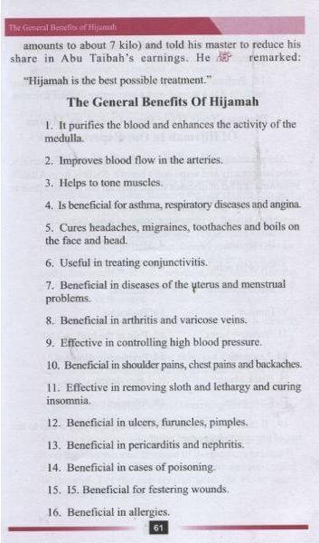 Al Hijama - Cupping Healing The Sunnah Way by Dr. Amjad Ahsan Ali