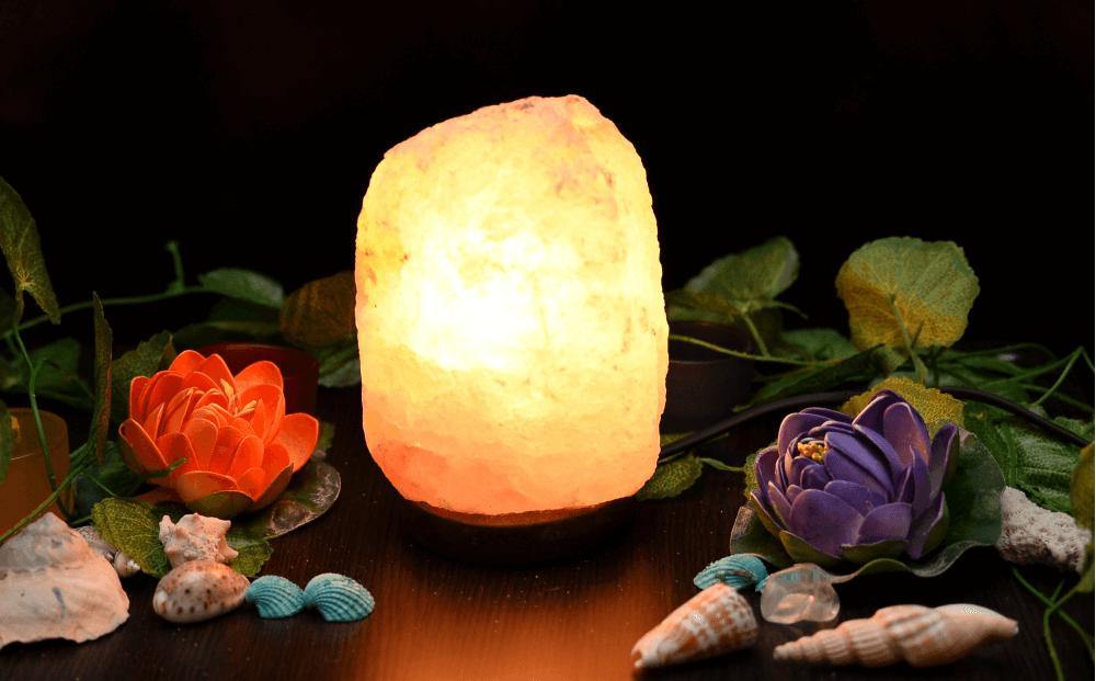 Himalayan Natural Shape Salt  Lamp ( Medium 5-6 pounds)