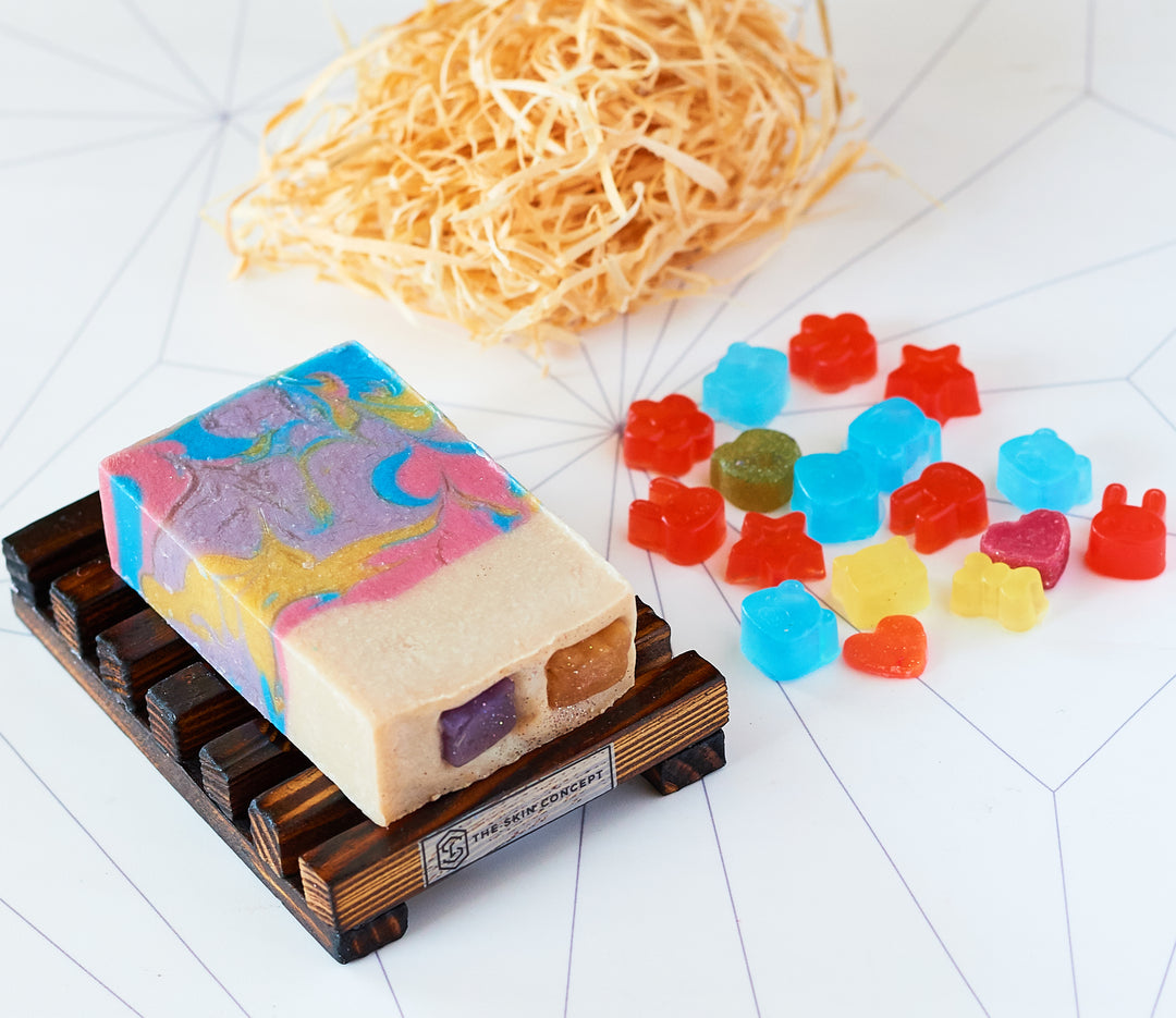 Handmade Premium Soap Bar - Candyland- The Skin Concept