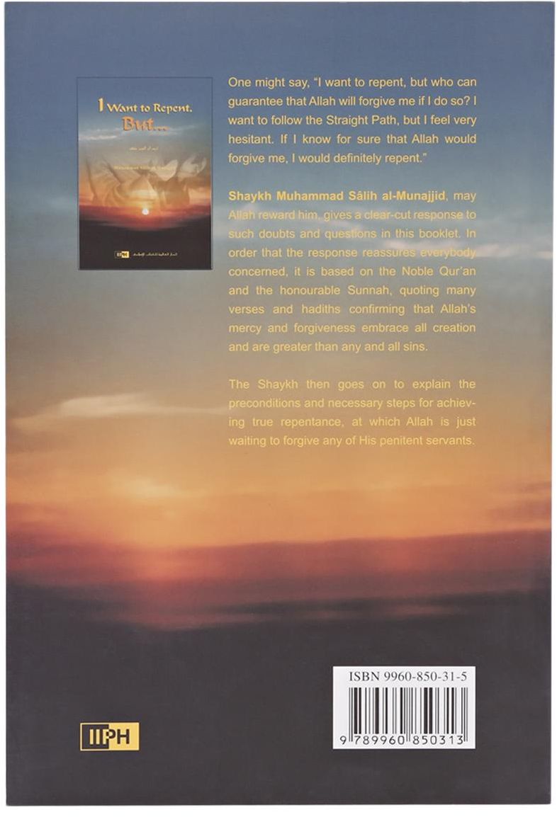 I want to repent but...