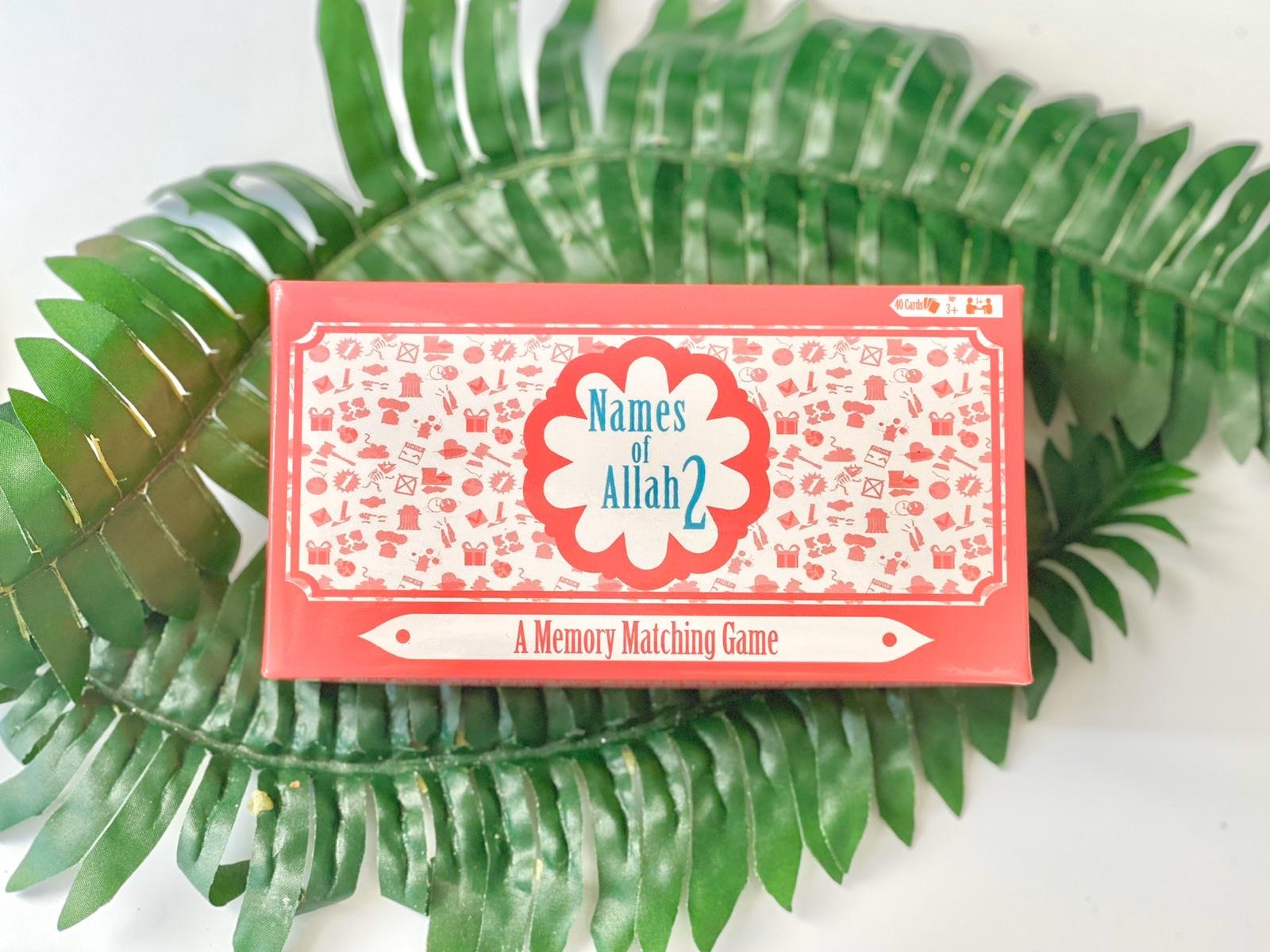 Names of Allah 2: a memory matching game