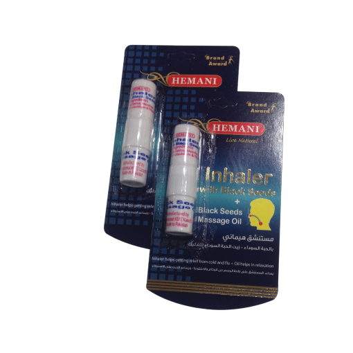 Hemani Blackseed Inhaler + Blackseed Massage Oil