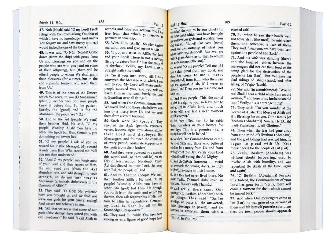 Noble Quran only English Green cover Soft Cover 13 x 9 cm - DeenSquare.com