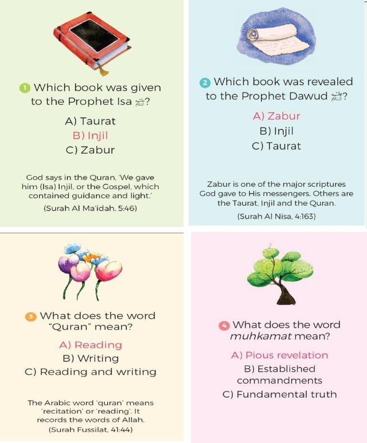 Quran Quiz Cards - DeenSquare.com