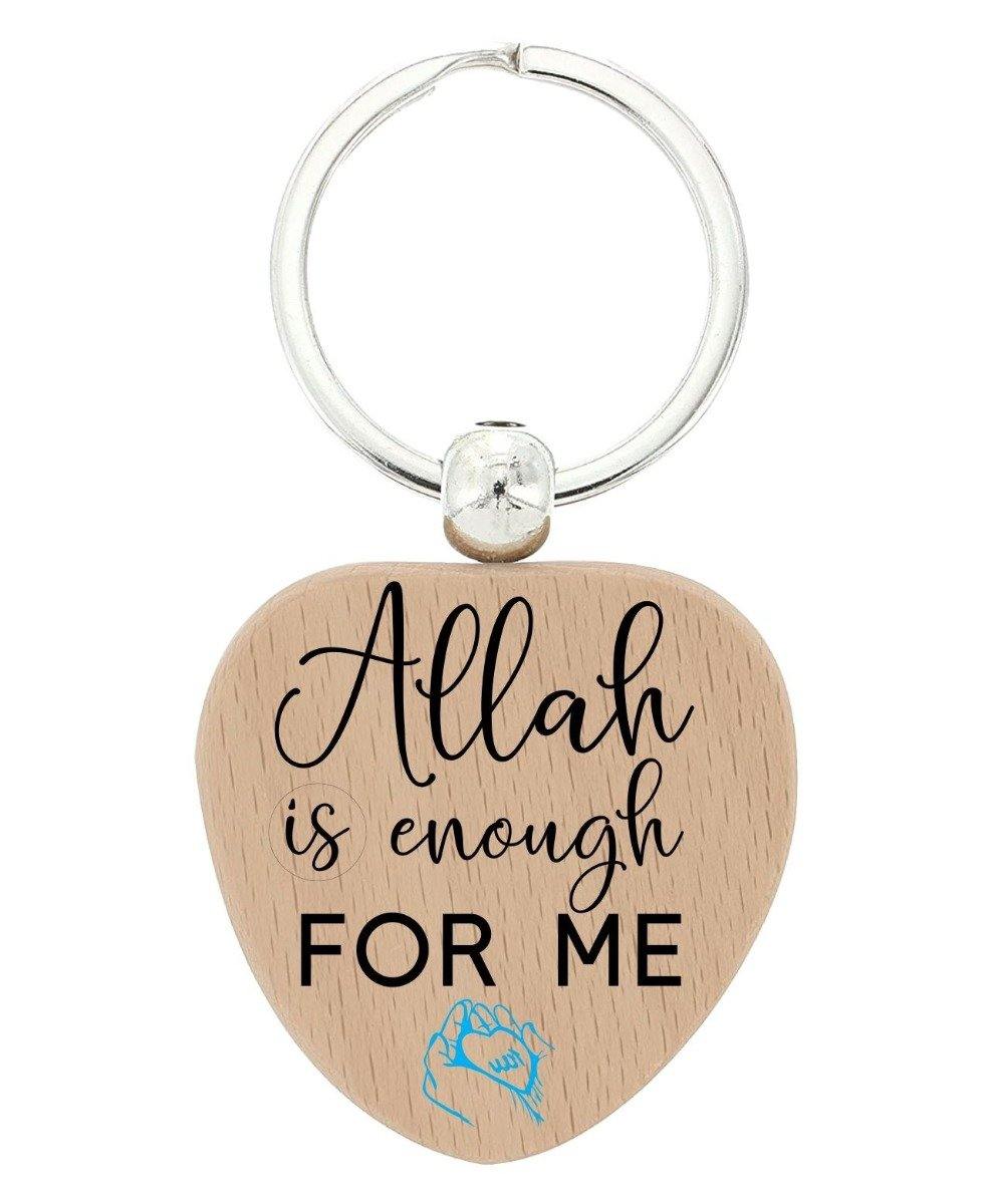 Islamic Heart keychains Design 2 - DeenSquare.com