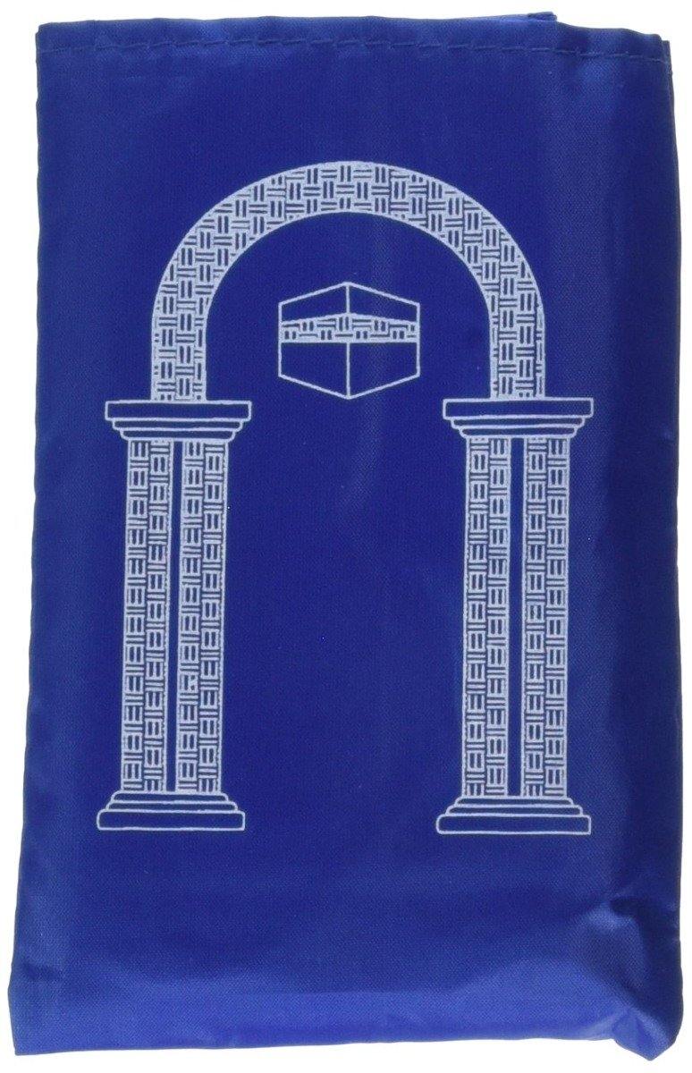 Islamic Travel Prayer Mat with Pocket Sized Carry Bag