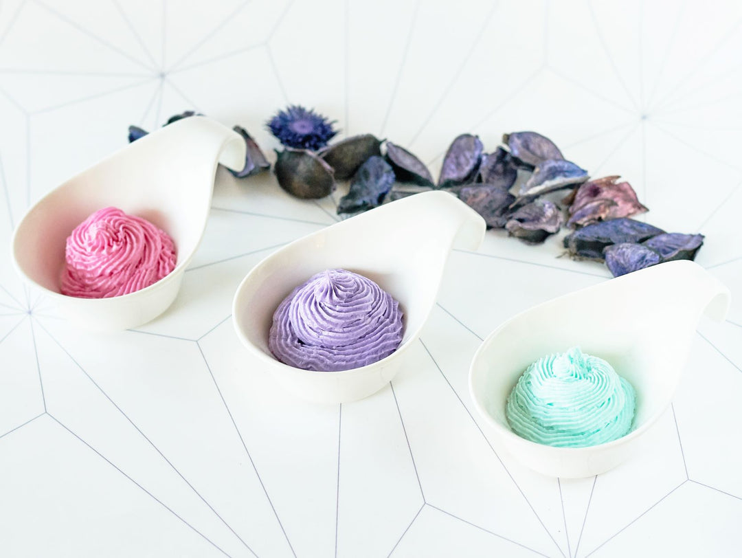 Handmade Vegan Whipped Soap - Amethyst- The Skin Concept