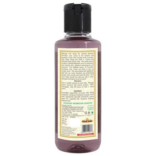 Lavender & Ylang Ylang Massage Oil - Khadi Organique - DeenSquare.com