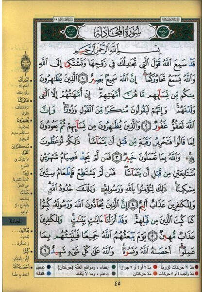 Surah Al-Ahkaf to Al-Naas (Last 5 Parts in 1) with Tajweed | من سورة الاحقاف الي سورة الناس تجويد