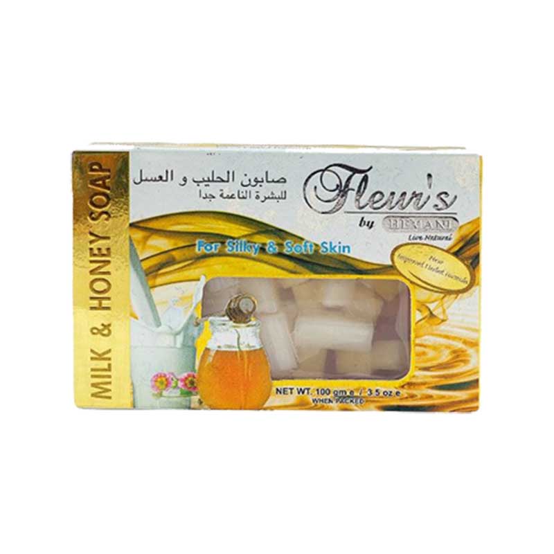 Fleur’s Milk and Honey Soap 100gm