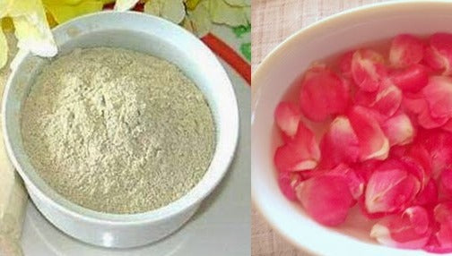 Multani Mitti and Rose Water