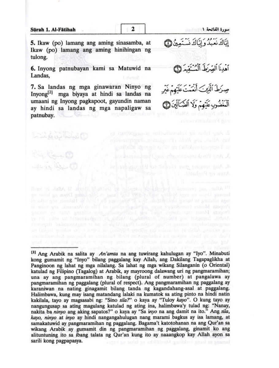 Noble Quran in Tagalog (Filipino)