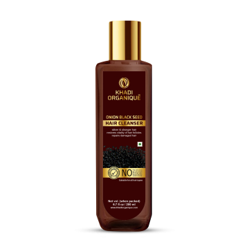Onion Black Seed Hair Cleanser - Khadi Organique