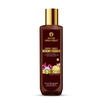 Onion Ginger Hair Cleanser - Khadi Organique