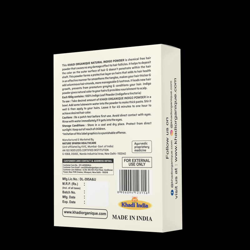 Indigo Powder - Khadi Organique