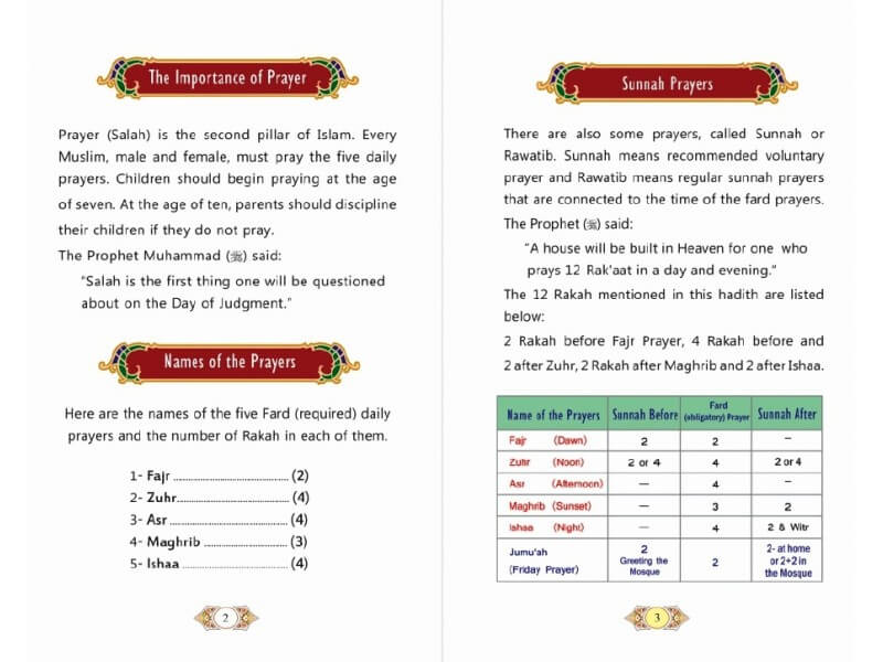 Prayer (According to the Sunnah)