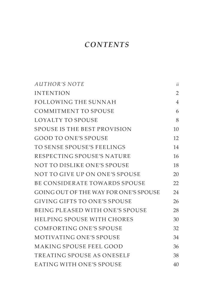 Prophetic Matrimony: 40 Hadith on Marital Harmony