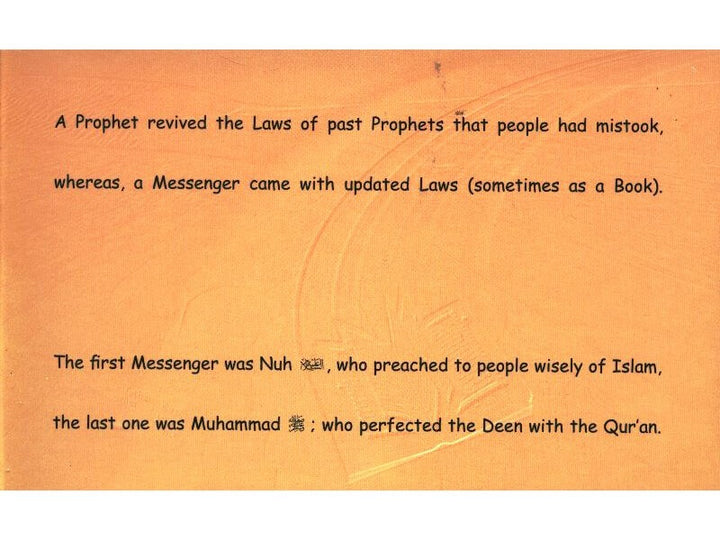 The Need for Creed Series - Prophets: Allah's Messengers (5)