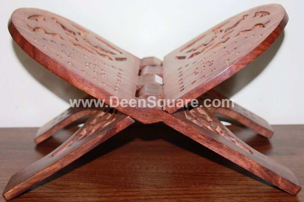 Wooden Quran Holder (Rihal) - Available in Multiple Sizes
