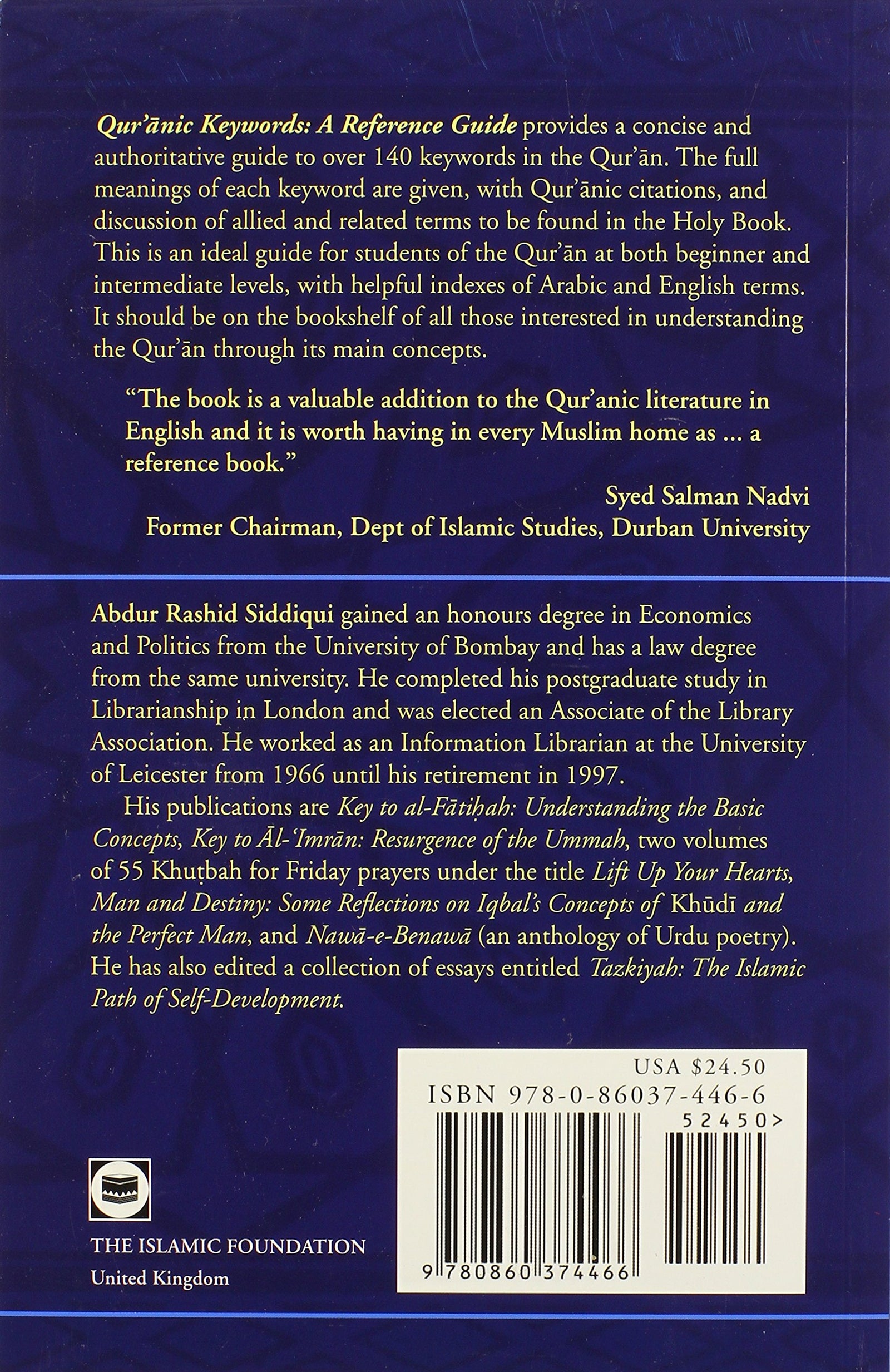 Qur'anic Keywords - A Reference Guide