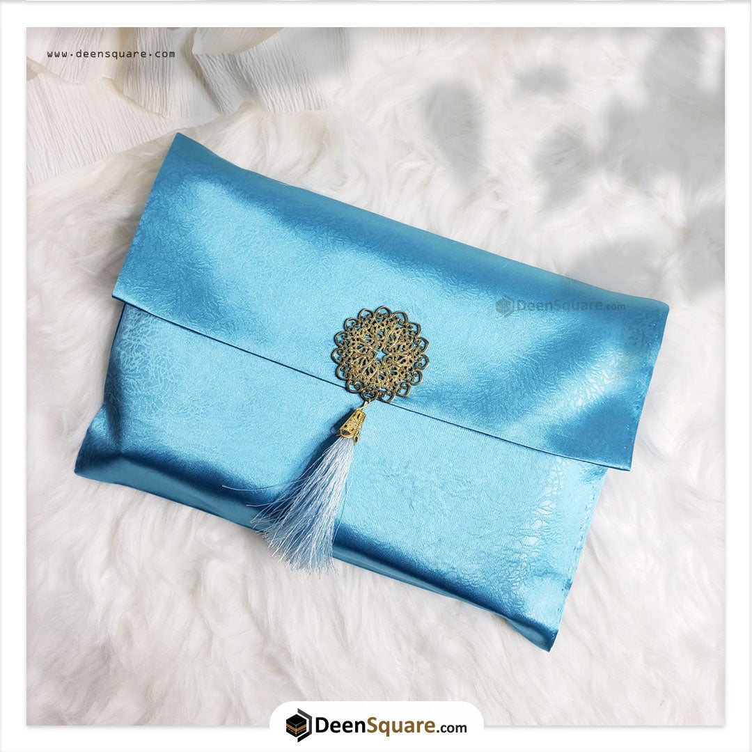 Satin Quran Pouches for Medium Size Quran's (14 x 20 cm)