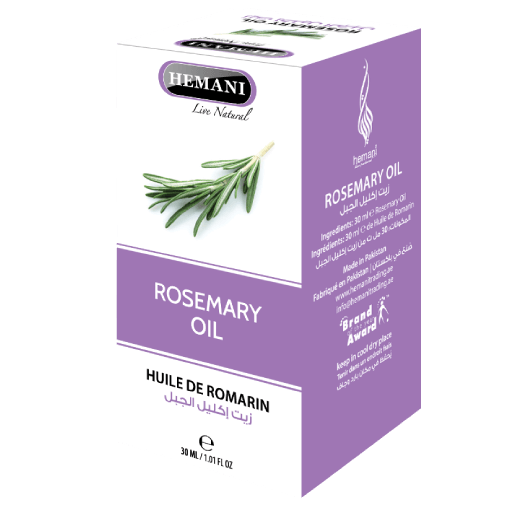 hemani Rosemary Oil 30ml - Premium Hemani Rosemary Herbal Oil for hair care, scalp massage, and personal care routines.