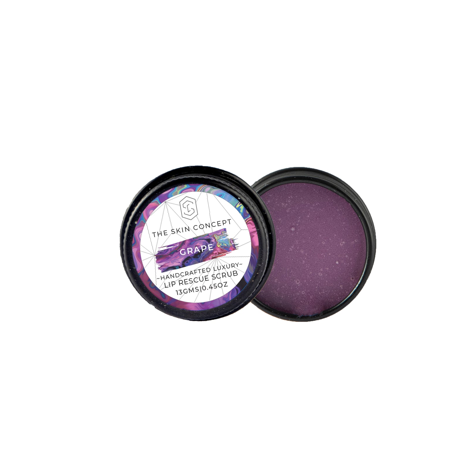 Handmade Lip Scrub - Grape- The Skin Concept