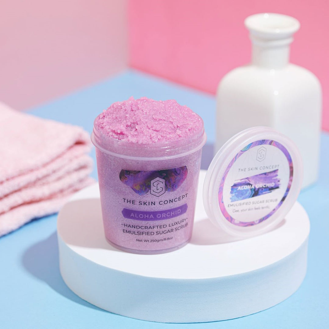 Handmade Sugar Scrub - Twigs & Berries- The Skin Concept