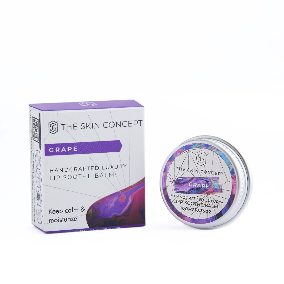Handmade Lip Balm - Grape- The Skin Concept
