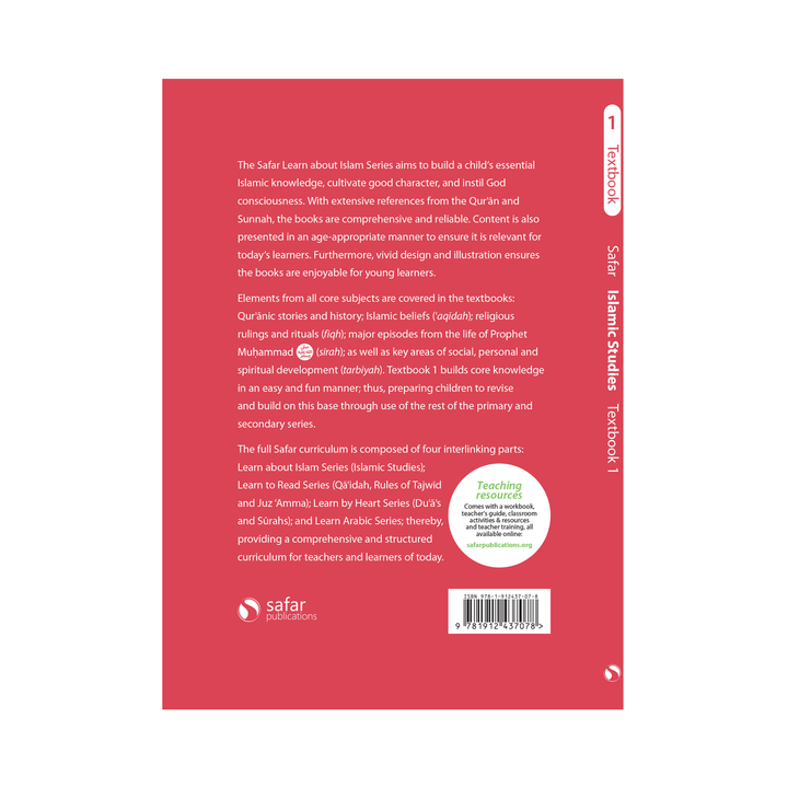 Islamic Studies Textbook 1 - Learn about Islam Series by Safar Publications