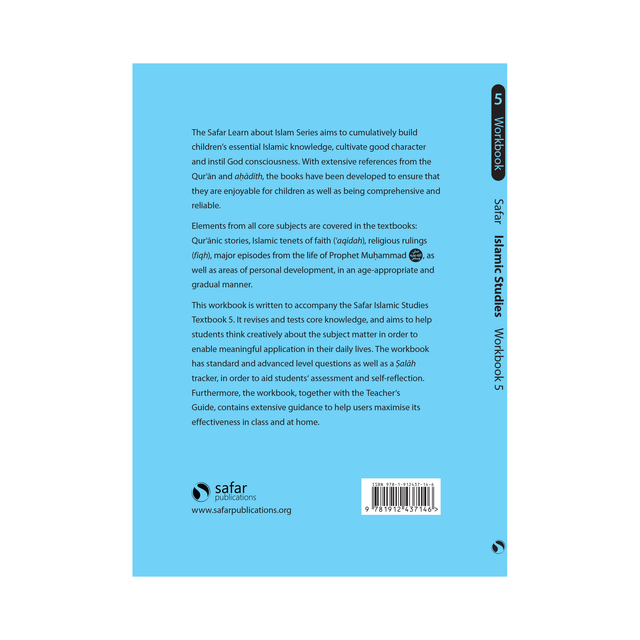 Islamic Studies Workbook 5 - Learn about Islam Series by Safar Publications