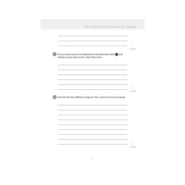 Islamic Studies Workbook 6 - Learn about Islam Series by Safar Publications