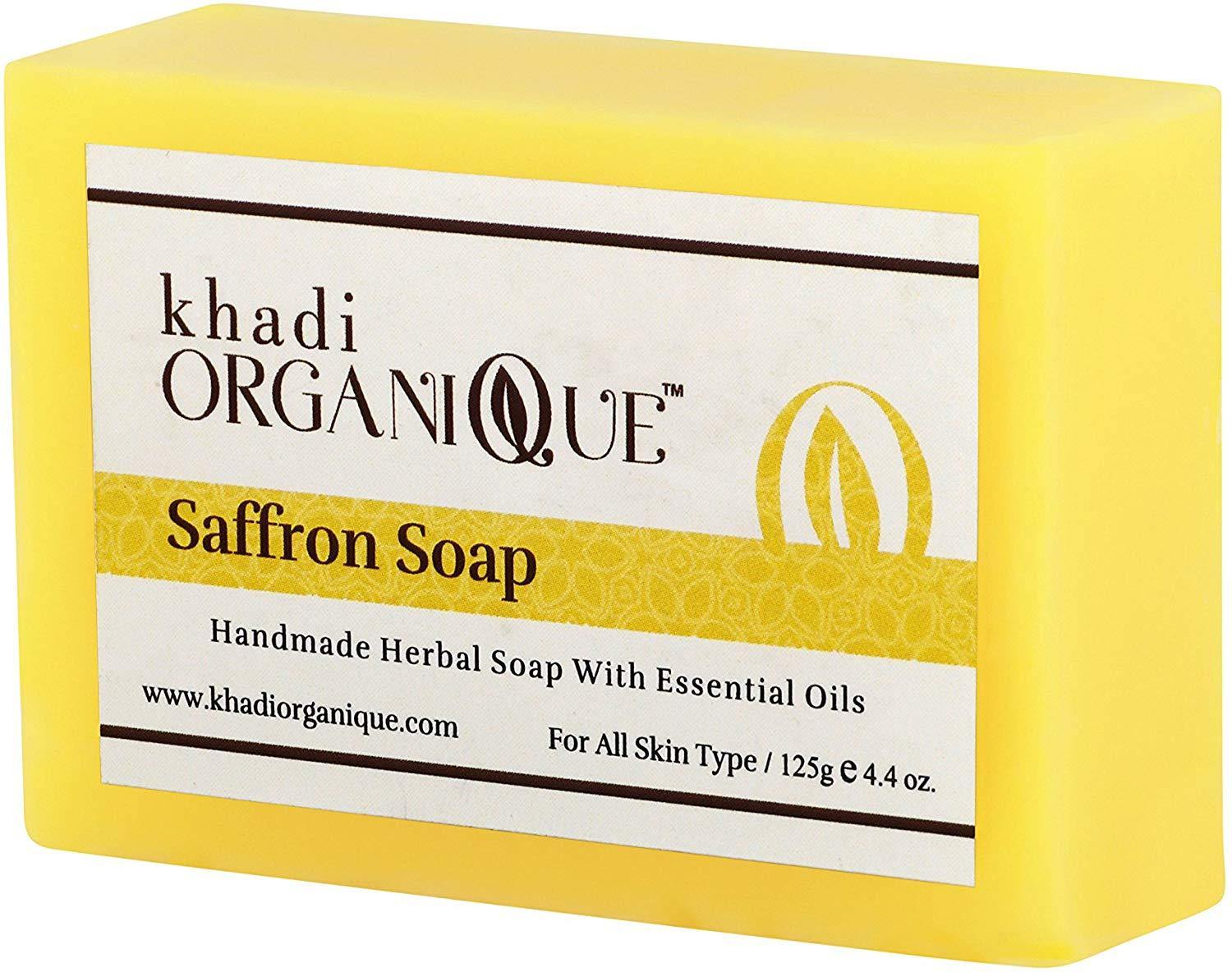 Saffron Soap - Khadi Organique