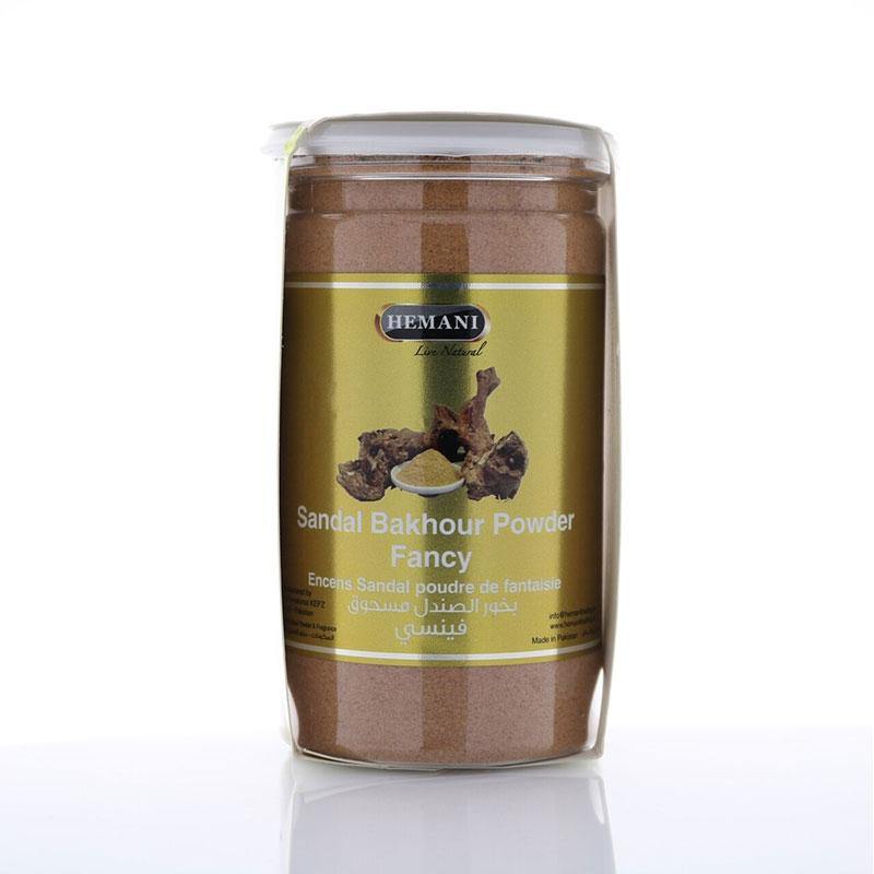 Hemani Sandal Bakhour with Oud Powder  200g - DeenSquare.com