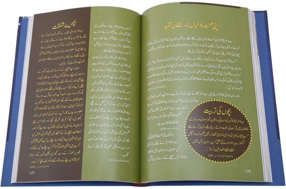 Sayedina Umar Farooq Ki Zindagi Kay Sunehray Waqiyat