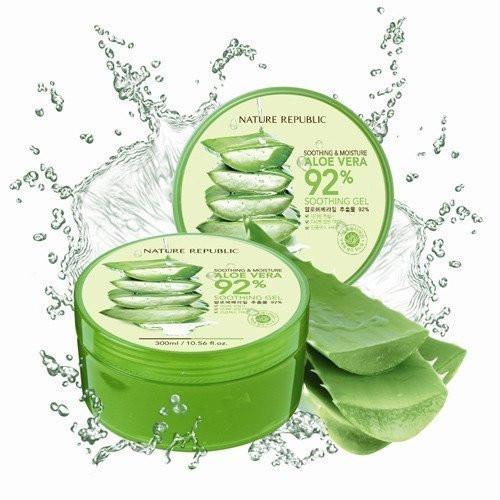 Nature Republic Aloe Vera 92% SOOTHING AND MOISTURE Gel 300 ml