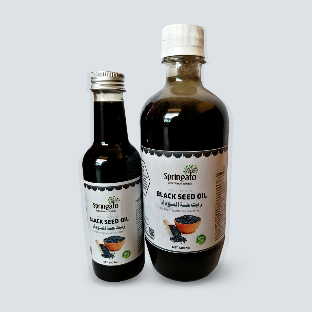 Pure Blackseed Oil - Cold Pressed - Springato