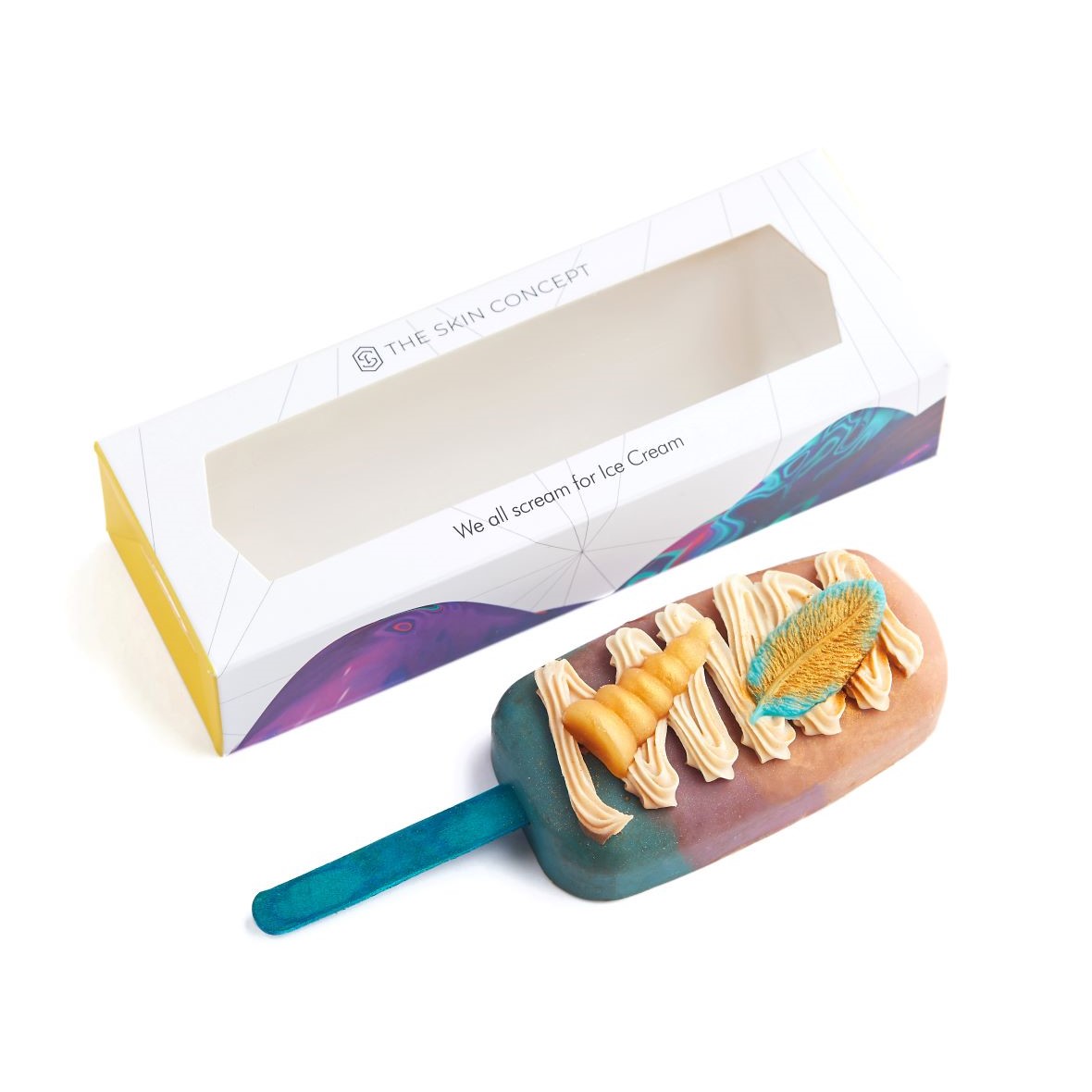 Handmade Vegan Dessert Soap - ENCHANTED POPSICLE- The Skin Concept