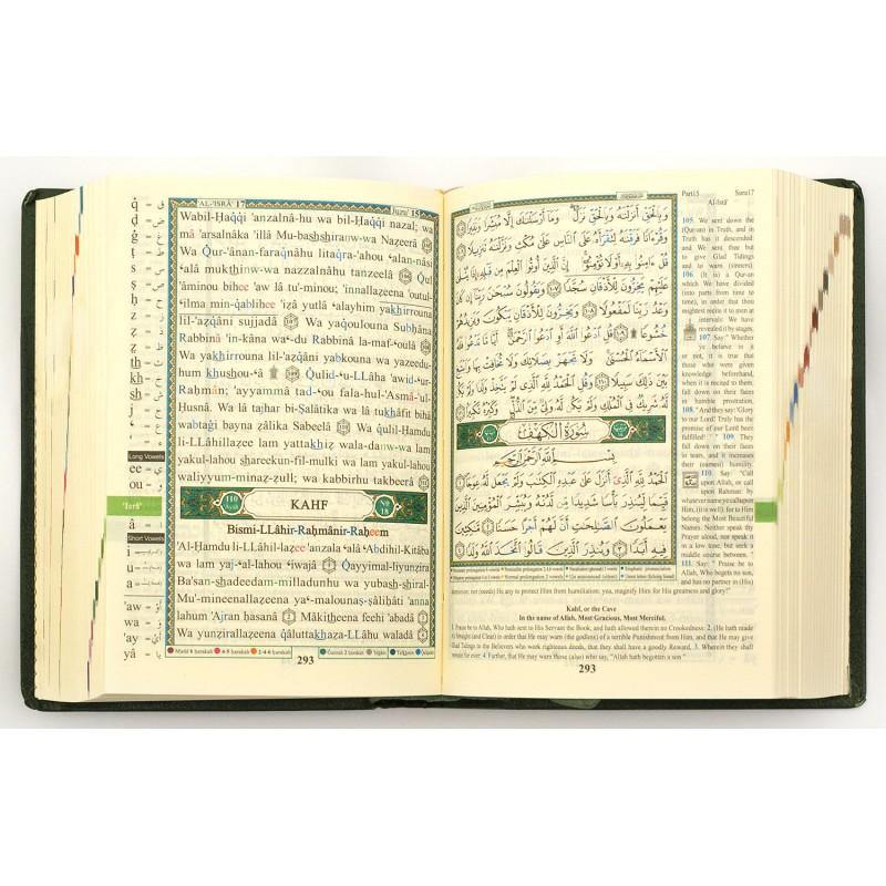 Tajweed Quran with English Translation and Transliteration Small (Pocket Size) - DeenSquare.com