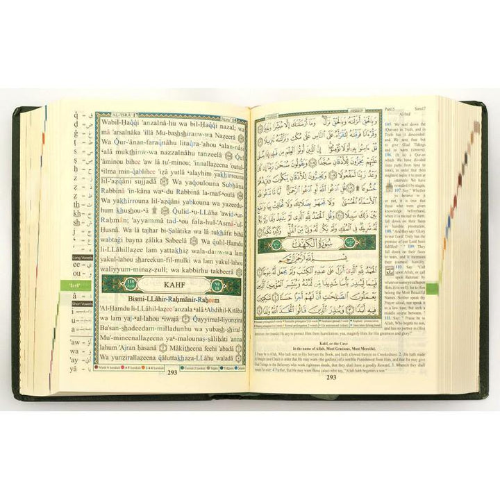 Tajweed Quran with English Translation and Transliteration Small (Pocket Size) - DeenSquare.com