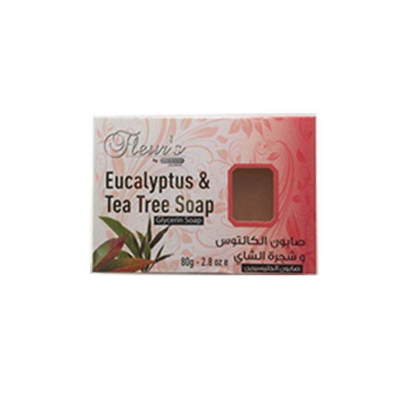 Hemani Glycerine Eucalyptus & Tea Tree Soap 80gm
